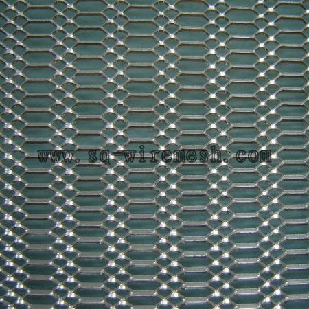 Special shaped expanded metal mesh