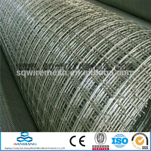 SQ-two-way salternate wave bent crimped woven wire mesh(manufacturer)