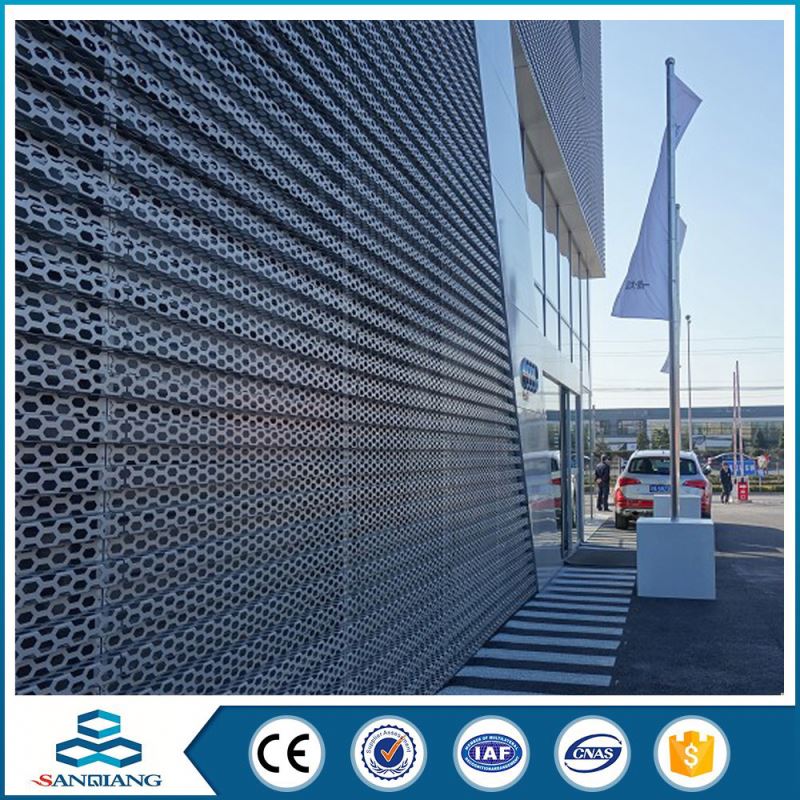 office furniture use perforated metal mesh coil plate