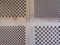 Perforated mesh sheet
