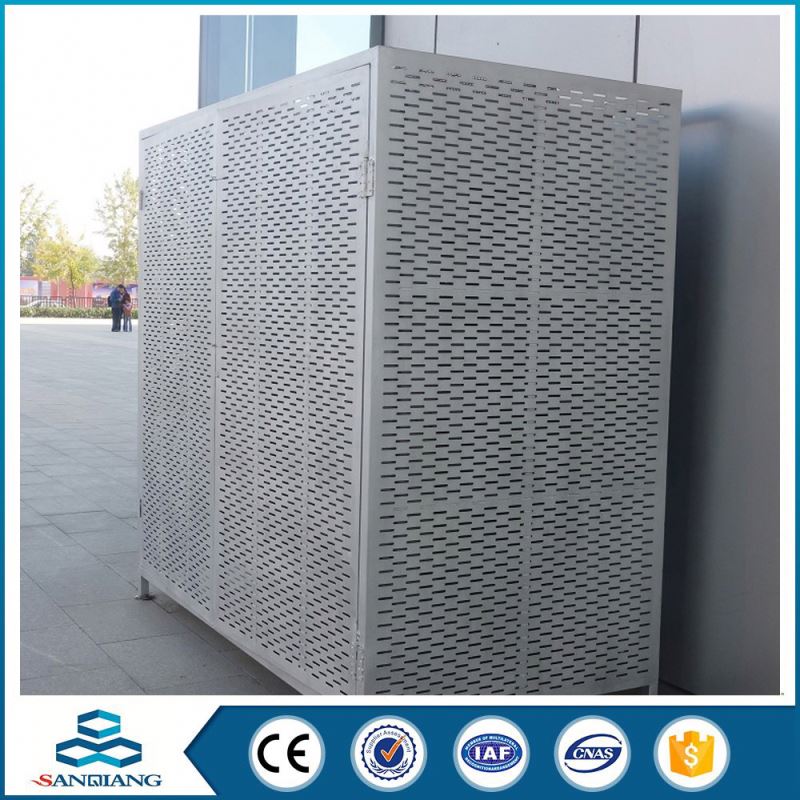 design oval galvanized perforated metal mesh sheet pipe filter