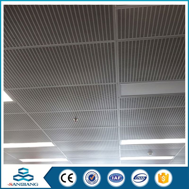 shaped 2.0mm diameter hole perforated metal mesh for filter