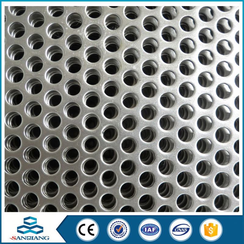 stylish aluminum facades perforated metal mesh for filter of grains