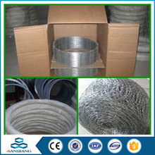 anping factory supply high quality hot sale concertina pvc coated barbed wire