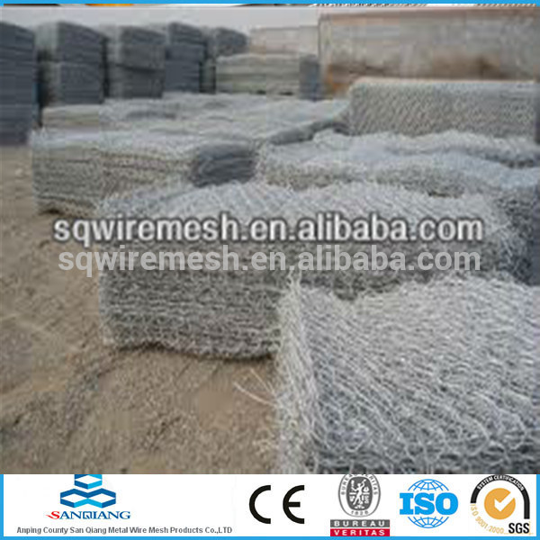 Hot -dipped before weaving Hexagnal Wire Mesh