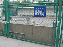 Expanded Wire Mesh Fence