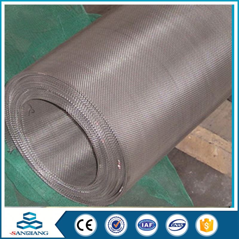 10 micron stainless steel crimped wire mesh filter strainer