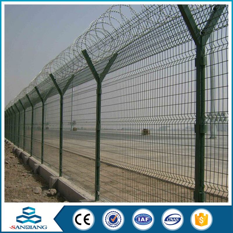 china iso9001 galvanized 358 security double edge wire fence(hot selling!!!)