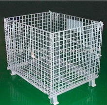 pvc coated steel wire turnover box
