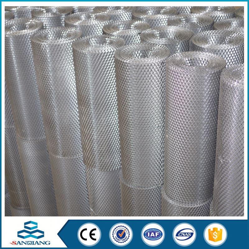 thick galvanized small hole expanded metal mesh price factory