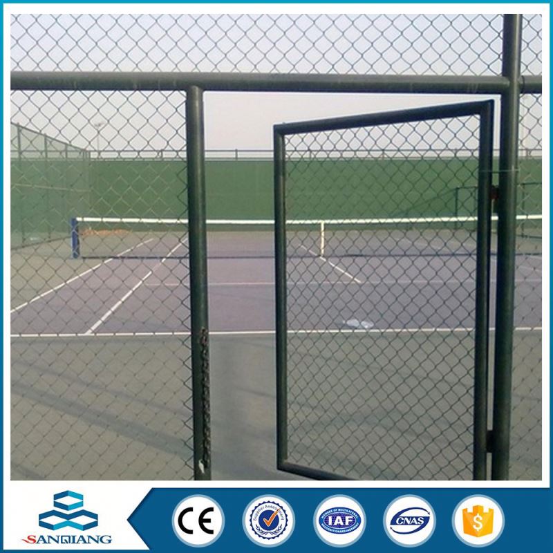 galvanized 358 anti climb china security pvc coated roll top used chain link fence