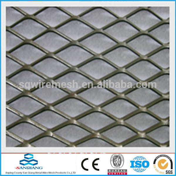 ISO 9001PVC coated expanded metal mesh