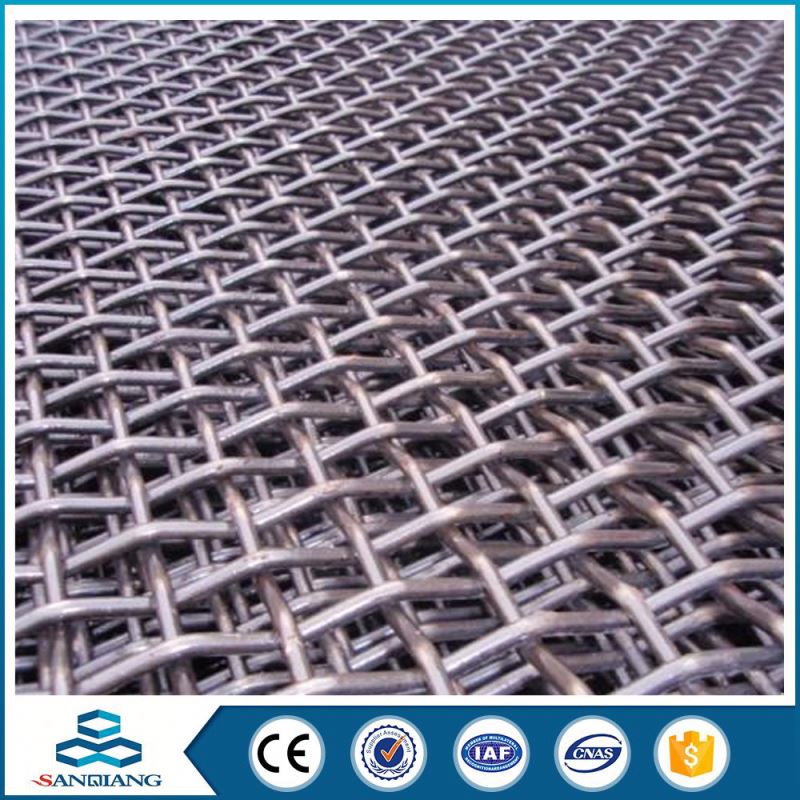 China Popular anping ss stainless steel crimped wire mesh for sale