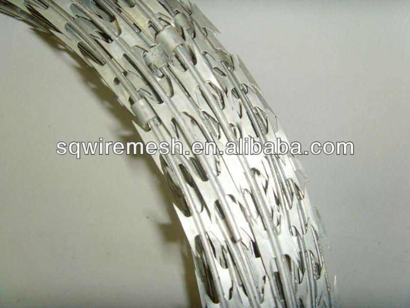 Galvanized Razor Barbed For Security Fence