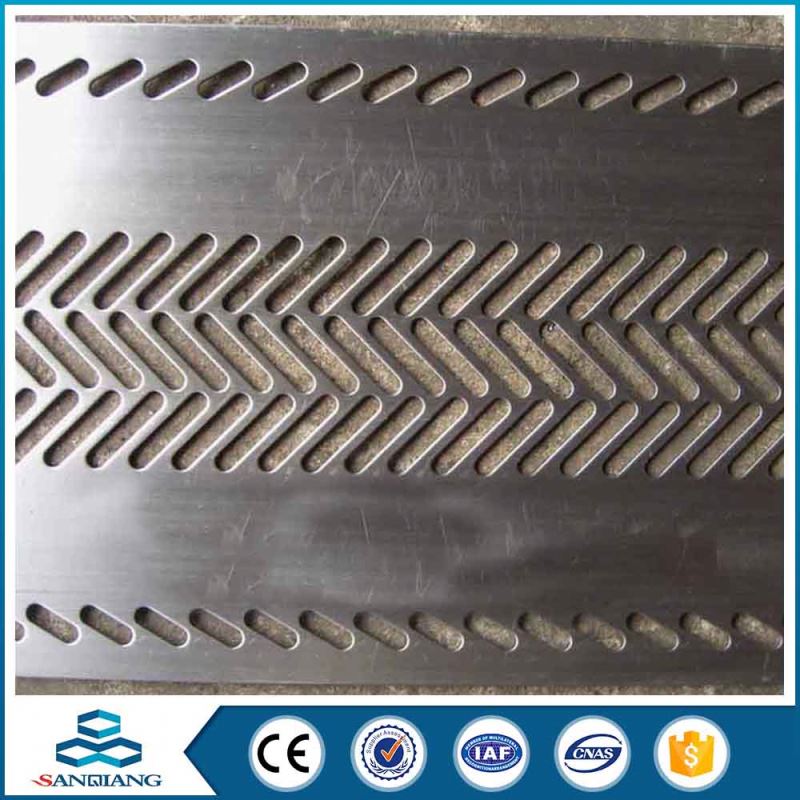 stylish aluminum facades perforated metal mesh for filter of grains