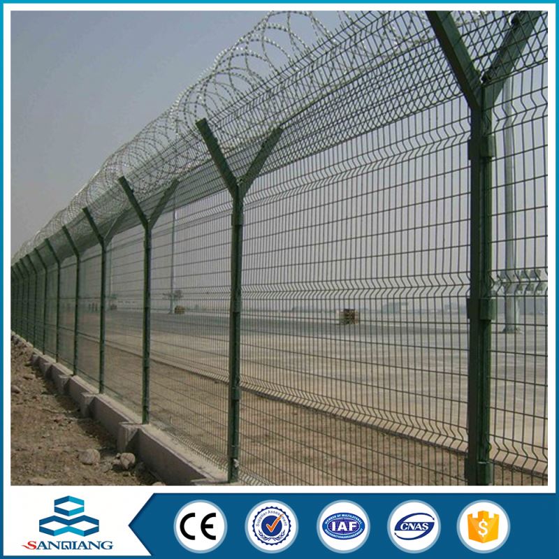 china galvanized 358 anti-cut security movable used chain link fence for sale