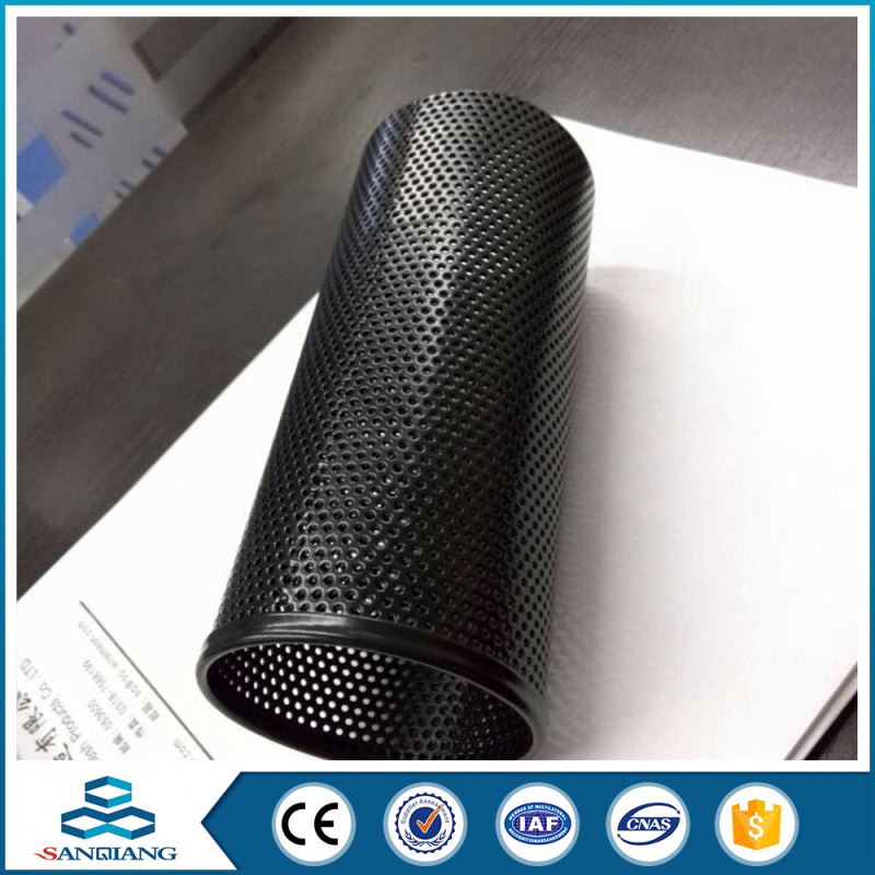 proof 5mm hole galvanized perforated metal mesh sheet panel