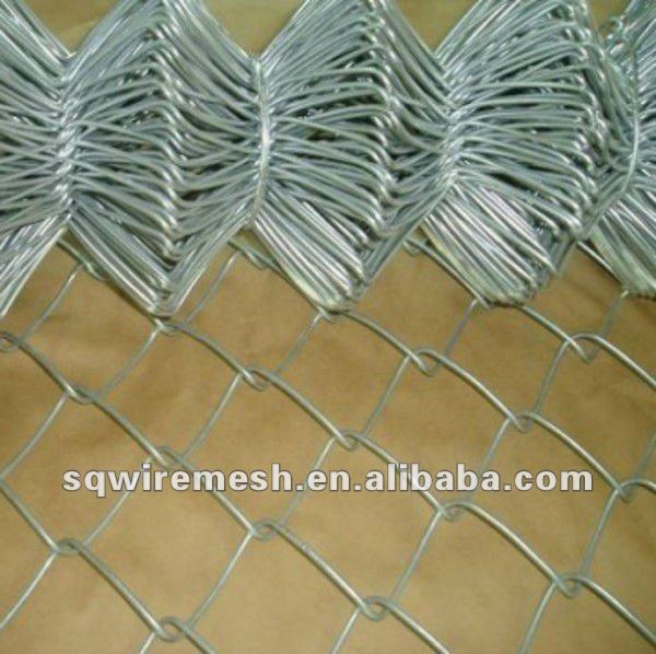 ISO High Quality galvanized chain link Wire Mesh Fence( gold factory)