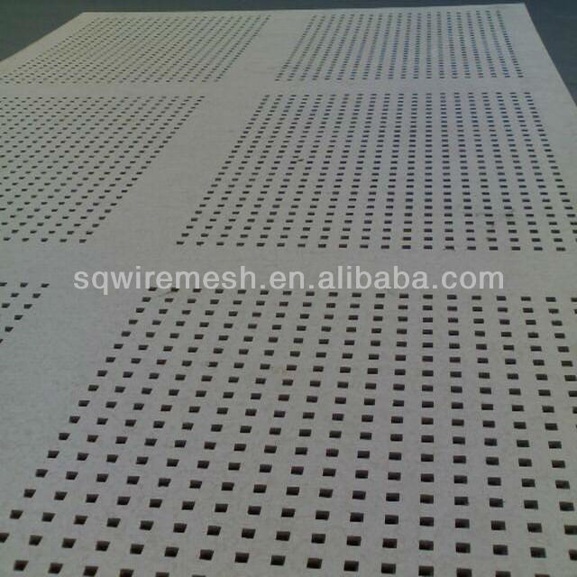 standard staggered perforated metal sheet