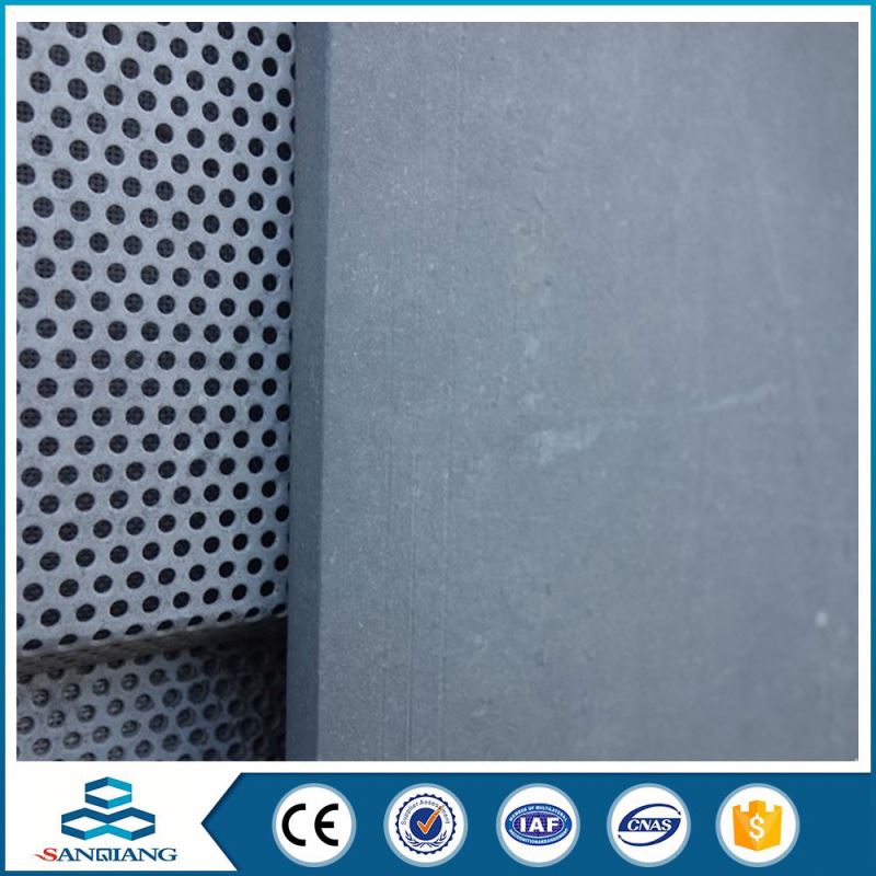 1.6mm thick al perforated sheet metal mesh for filtration