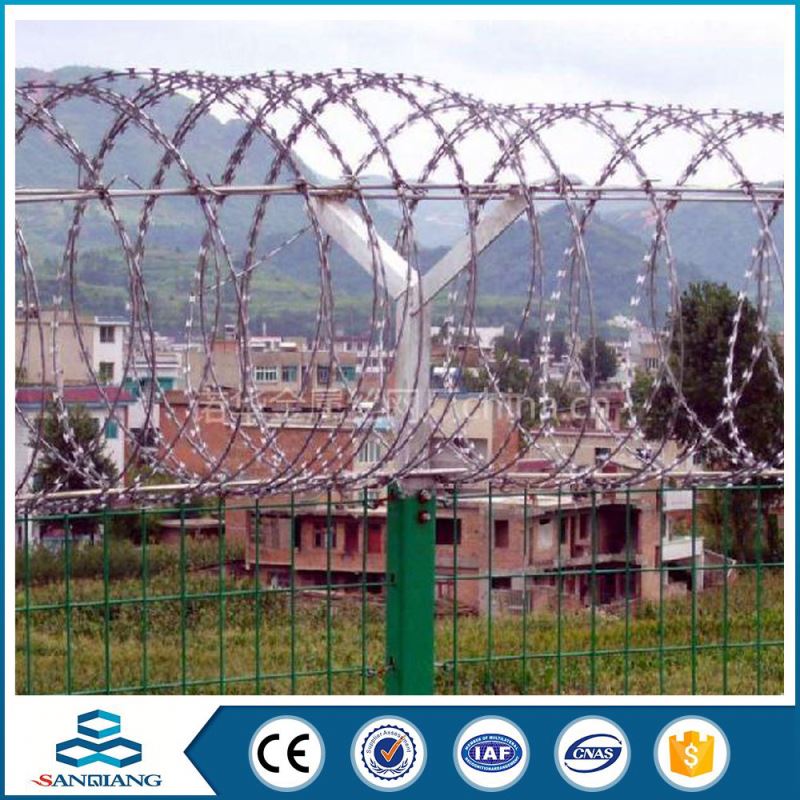pvc coated stainless steel iron barbed wire factory wholesale