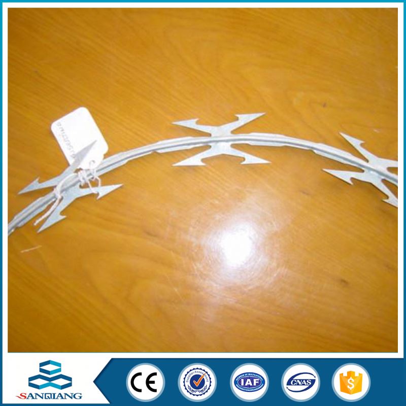 low price All Kinds of concertina razor blade barbed wire