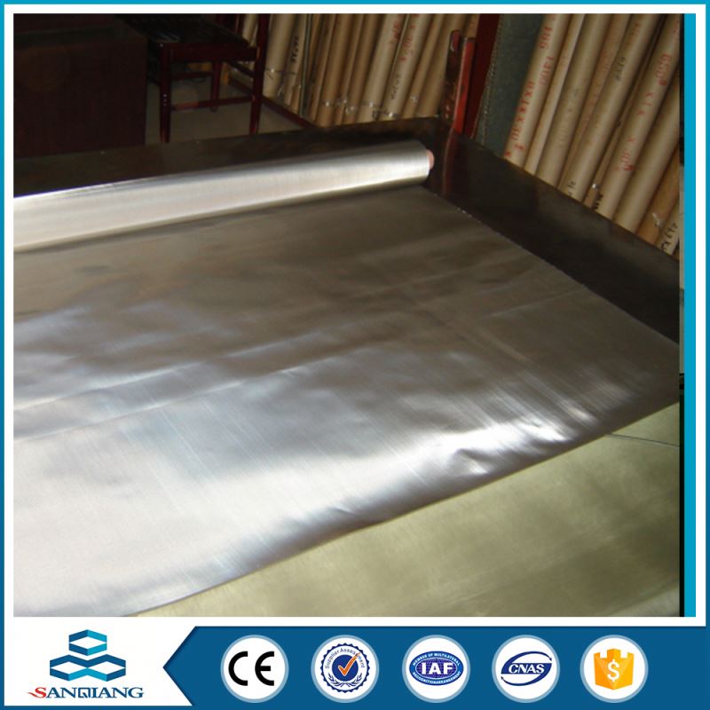 2016 High Quality High-Efficiency 300 micron 304 stainless steel wire mesh sheet