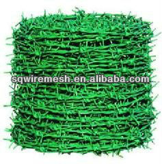 PVC barbed wire mesh security