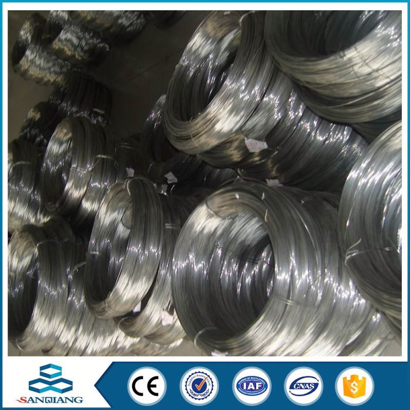 2016 hot sell electric annealed black galvanized pvc coated iron wire