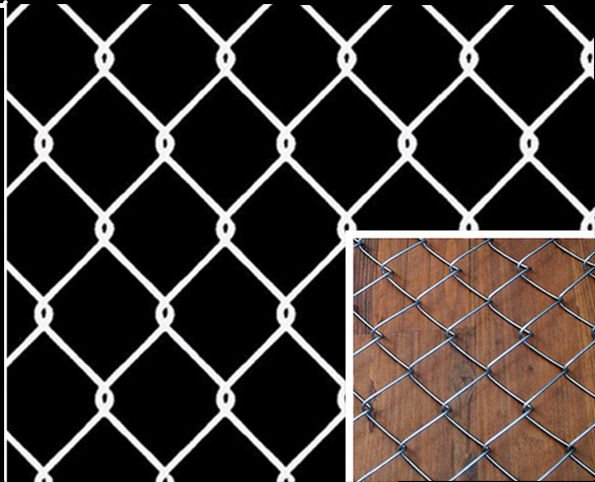 Chain link fence