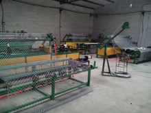 full automatic chain link fence making machine