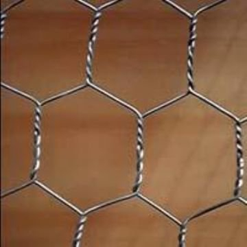 Hexagonal iron wire mesh