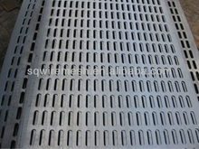 side staggered slot perforated metal sheet