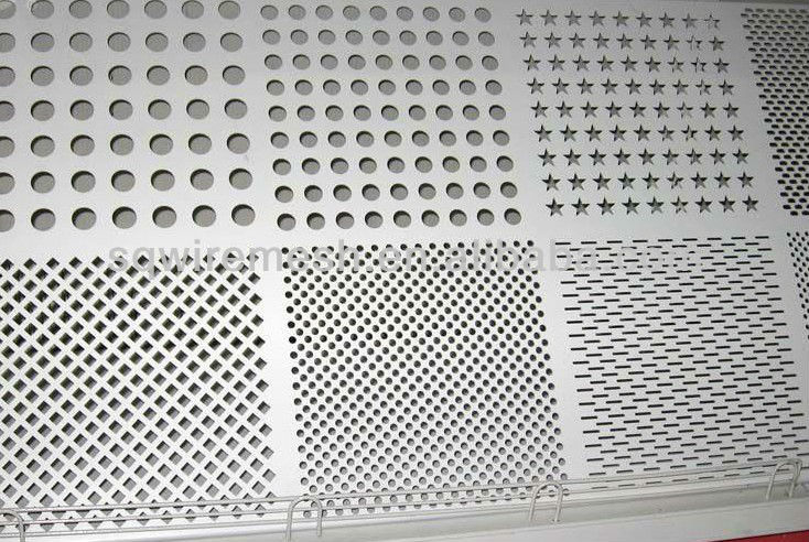 different shapes decorative punching hole meshes