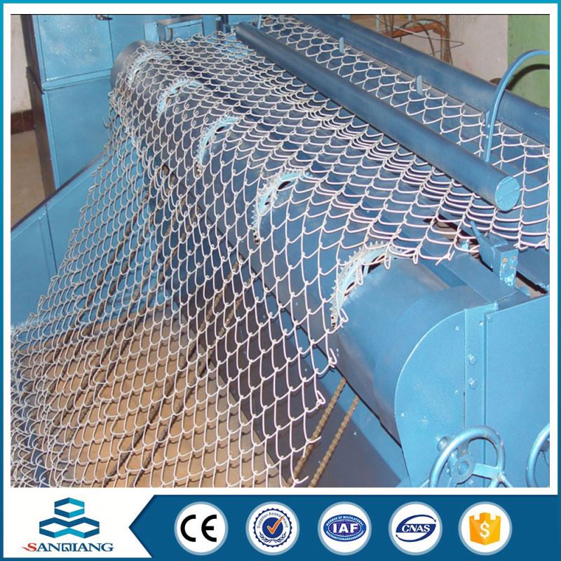 2016 hot quality vinyl coated used chain link fence