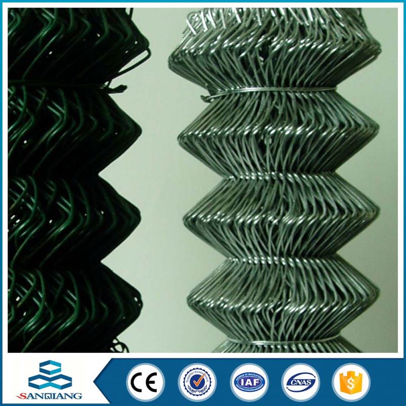 removable temporary galvanized chain link fence extensions