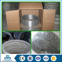 china suppliers low carbon galvanized razor barbed wire