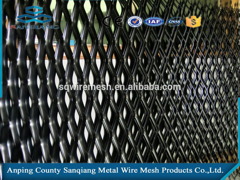 aluminum expanded mesh for building cladding