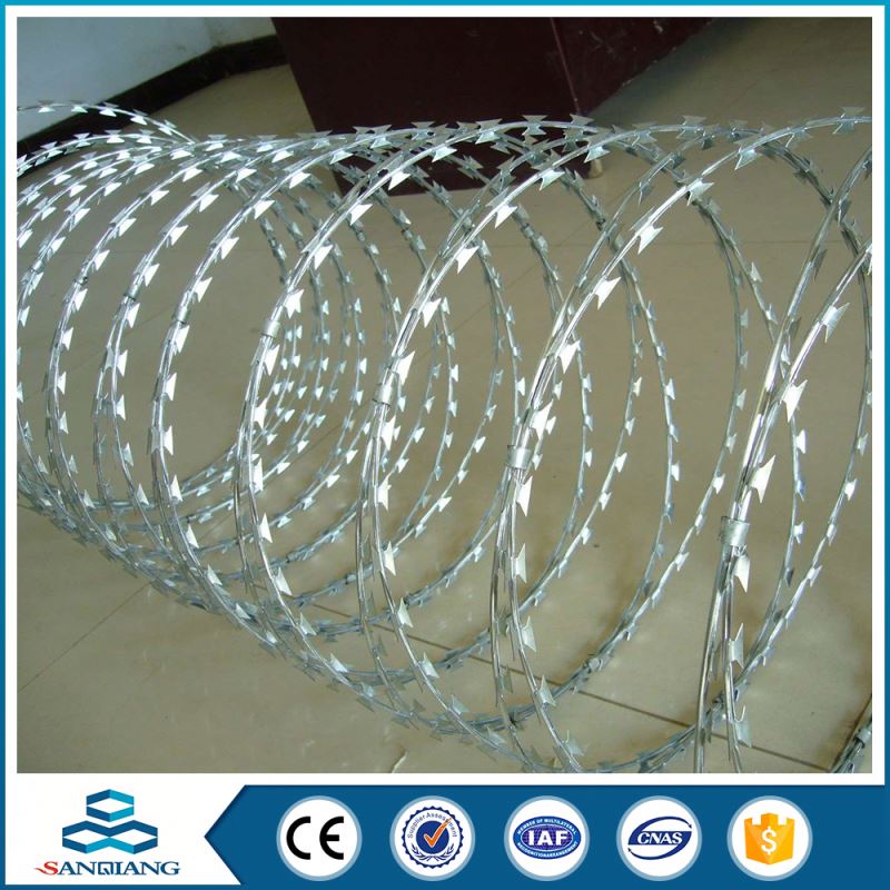 2016 Promotion!!! barbed razor wire for sale