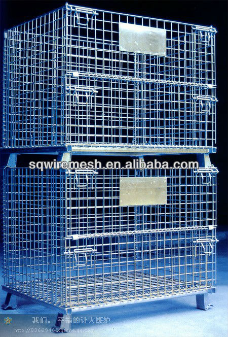 heavy duty wire mesh container/wire mesh basket