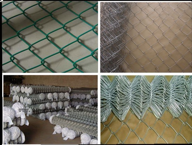 Chain link fence