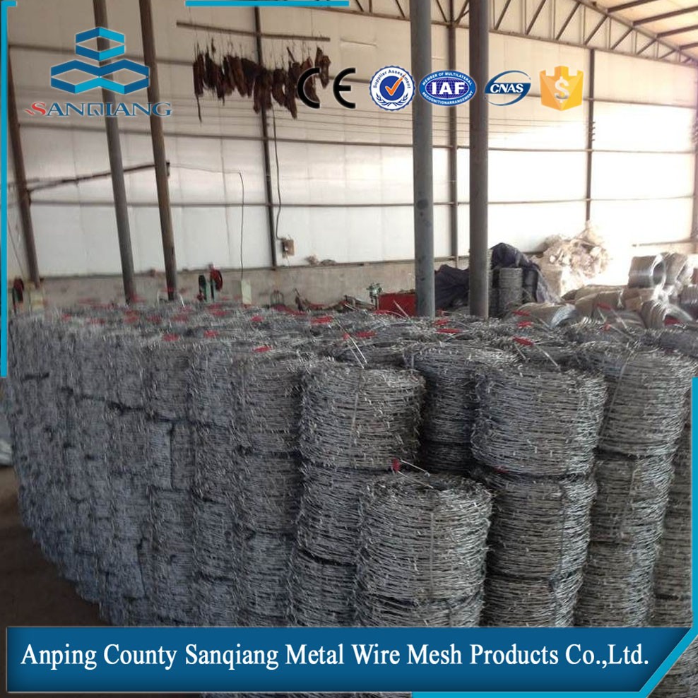 high quality galvanized barbed wire