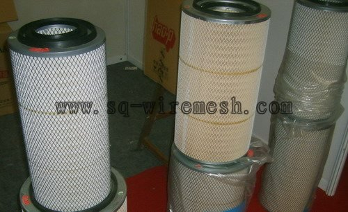 aluminum expanded metal as filters