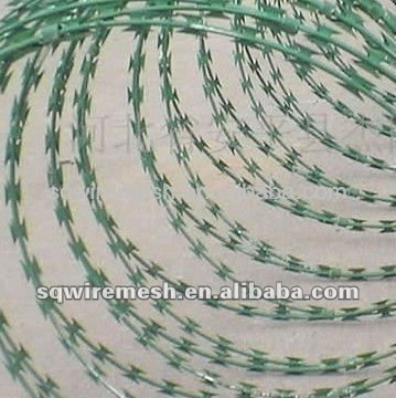 Pvc Coated Razor Barbed Wire Anping Factory Buy Product On Anping County Sanqiang Metal Wire