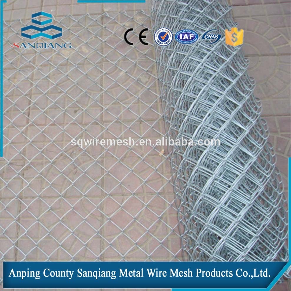 Chain link mesh -mesh fence , pVC coated
