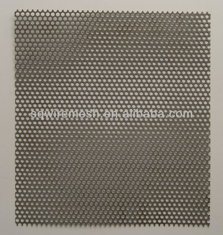small hole perforated metal sheet