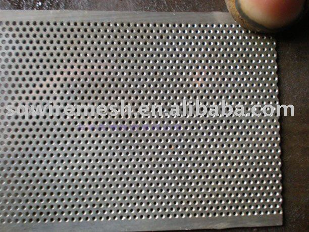 low carbon perforated mesh sheet
